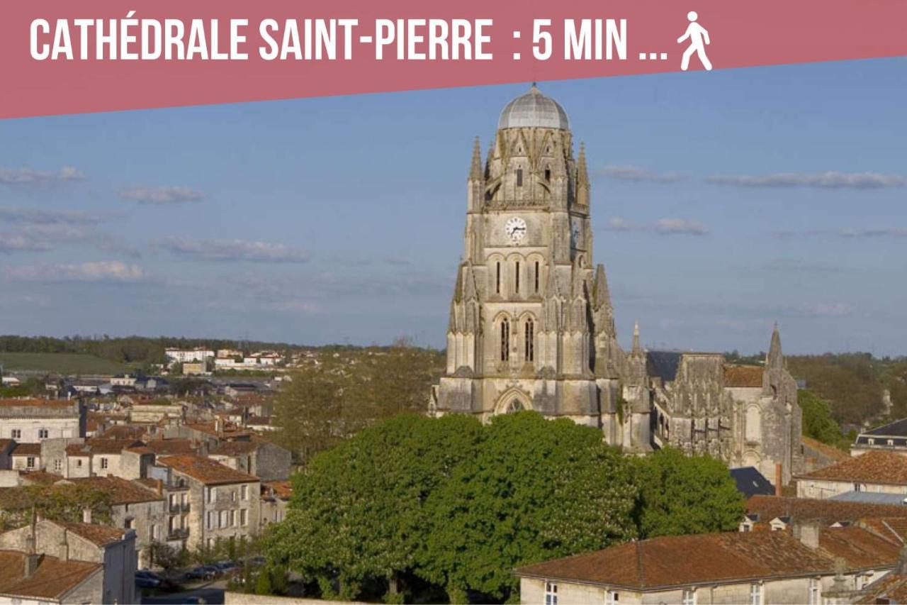 Ღ Le Saintois • Au Coeur De Ville, Spacieux & Wifi Saintes Exterior photo